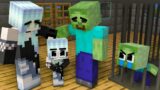 Monster School : Poor Brother Zombie Protect Littler Sister – Sad Story – Minecraft Animation