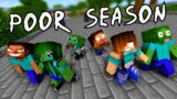 Monster School: SEASON – POOR BABY'S (Bad Family) (Sad story) ALL EPISODE – Minecraft Animation