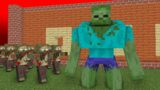 Monster School : Zombie Baby Life & ZOMBIE APOCALYPSE ATTACK – minecraft animation