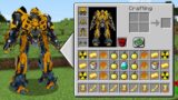 REALISTIC BUMBLEBEE Transformers Inventory Shop MINECRAFT REAL AUTOBOT INVENTORY CHALLENGE Animation