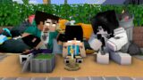 The Minecraft life of Herobrine Family and Heeko's Sad Birthday – Animation Monster School