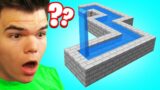 This Minecraft Optical Illusion Will HURT Your Brain…