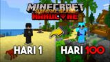 100 Hari Minecraft Tapi di Survival Island