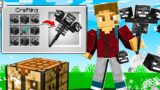 CRAFTING *MOB SWORDS* In MINECRAFT!!!