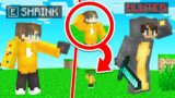 Hunters Vs Speedrunner But You CONTROL SIZE… (Minecraft)