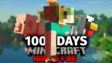 I Spent 100 Days Morphing in Minecraft… Here's What Happened