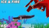 Je combats les serpents des mers sur Minecraft ! ICE&FIRE ep6