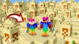 MINECRAFT MAS SOBREVIVENDO EM 1.000.000 DE TEMPLOS DO DESERTO