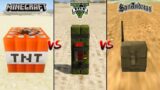 MINECRAFT TNT VS GTA 5 TNT VS GTA SAN ANDREAS TNT – WHICH IS BEST?