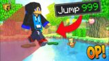 Minecraft, But Every Jump Is Multiplied (Hindi)
