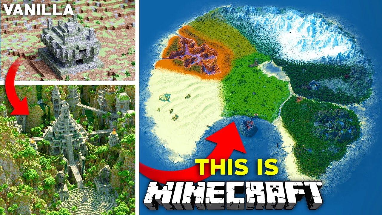 The ultimate survival world карта