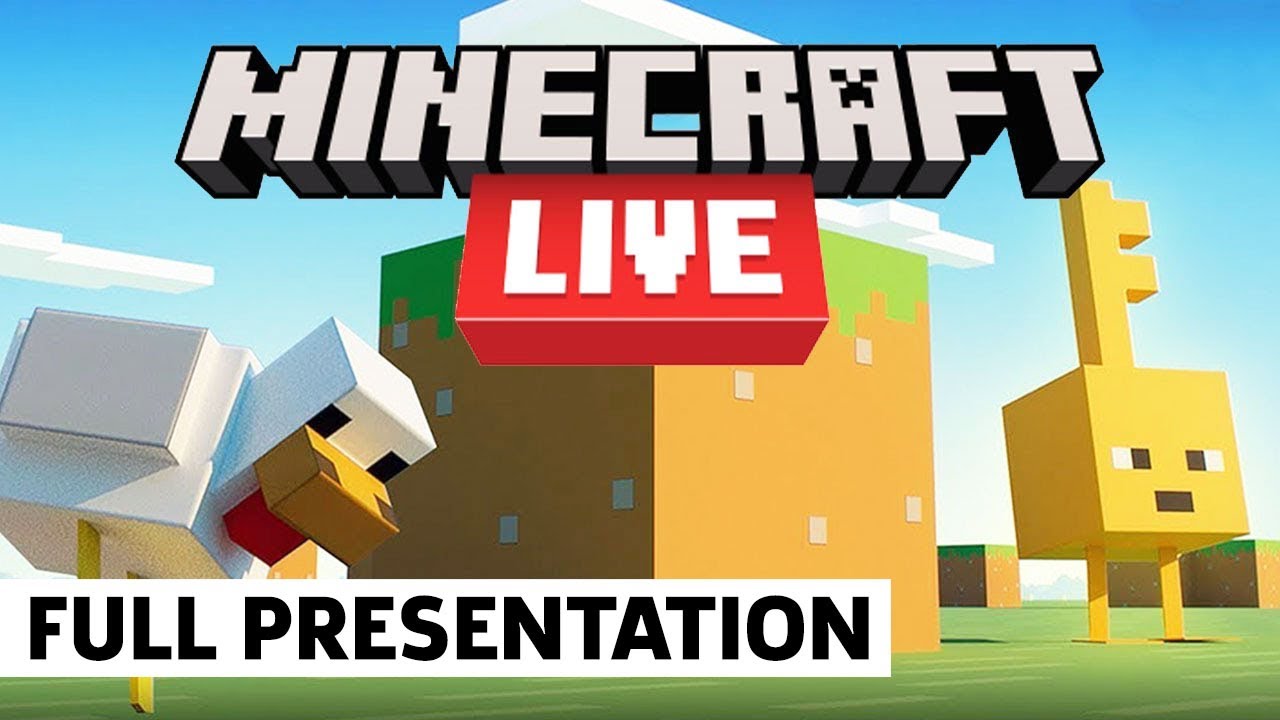 Minecraft Live 2021 Full Presentation Minecraft Videos