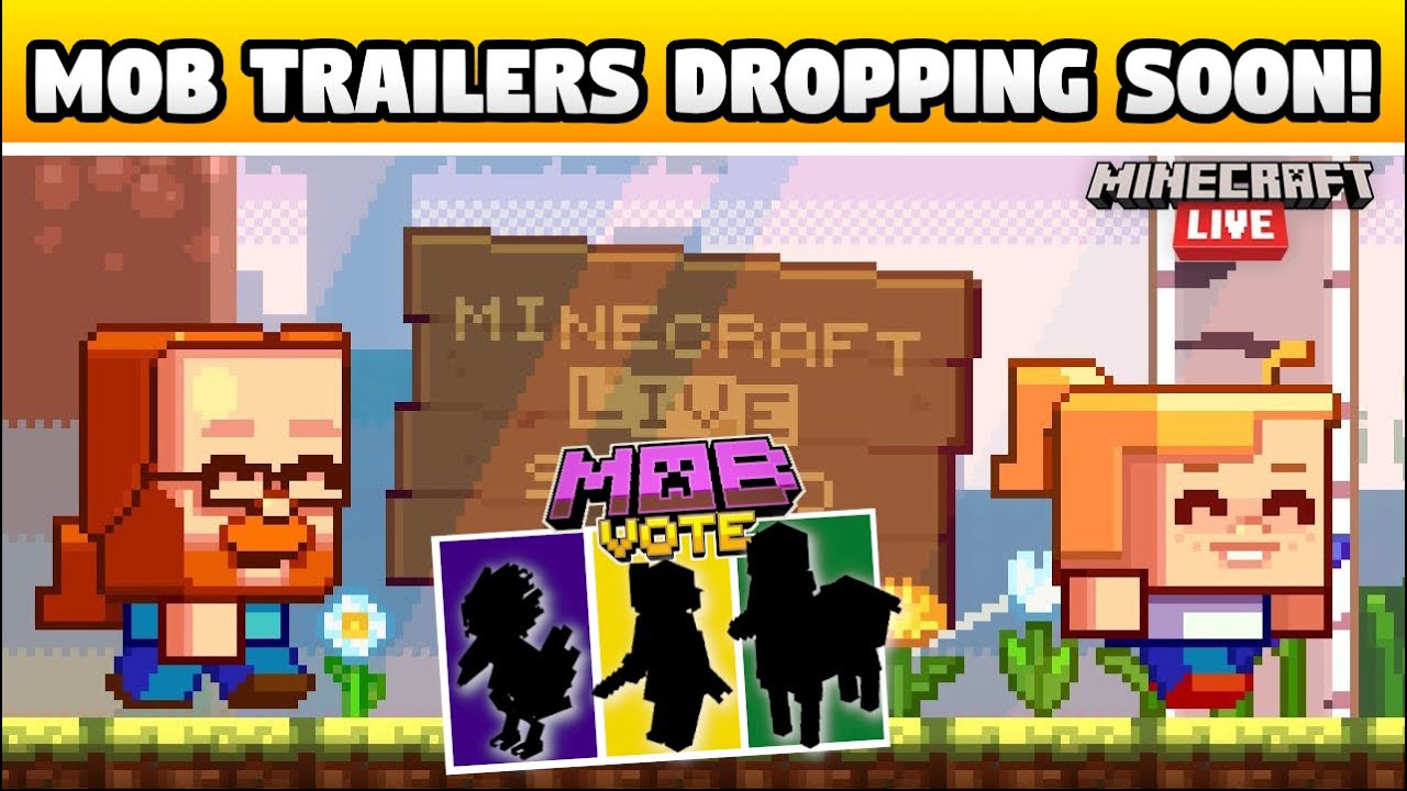 Minecraft Live MOB VOTE TRAILERS DROPPING SOON! (Dates, Dream & 1.19