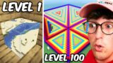 Minecraft Optical Illusions From Level 1 To 100