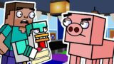 Minecraft Trades & SECRET UNDERGROUND FARM?! | Block Squad (Minecraft Animation)