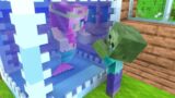 Monster School : BABY MERMAID AND BABY ZOMBIE – Sad Minecraft Animation