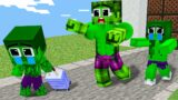 Monster School : Hulk Left Home And The Belated Regret – Sad Story – Minecraft Animation