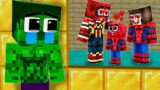 Monster School : Hulk is Unhappy Living with His Foster Parents – Sad Story – Minecraft Animation