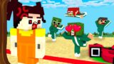 Monster School : Squid Game Parody Baby Zombie – Sad Story – Minecraft Animation