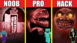 SMILE ROOM VS BRIDGE WORM VS LUNAR MOON BUILD CHALLENGE – NOOB vs PRO vs HACKER Minecraft Animation