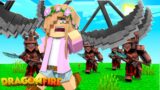 THE FIRE NATION  IS HERE! | Minecraft DragonFire | Little Kelly w/LittleLizard