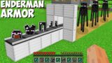 The MOST SECRET WAY TO GET ENDERMAN ARMOR in Minecraft ! SUPER ENDERMAN ITEMS !