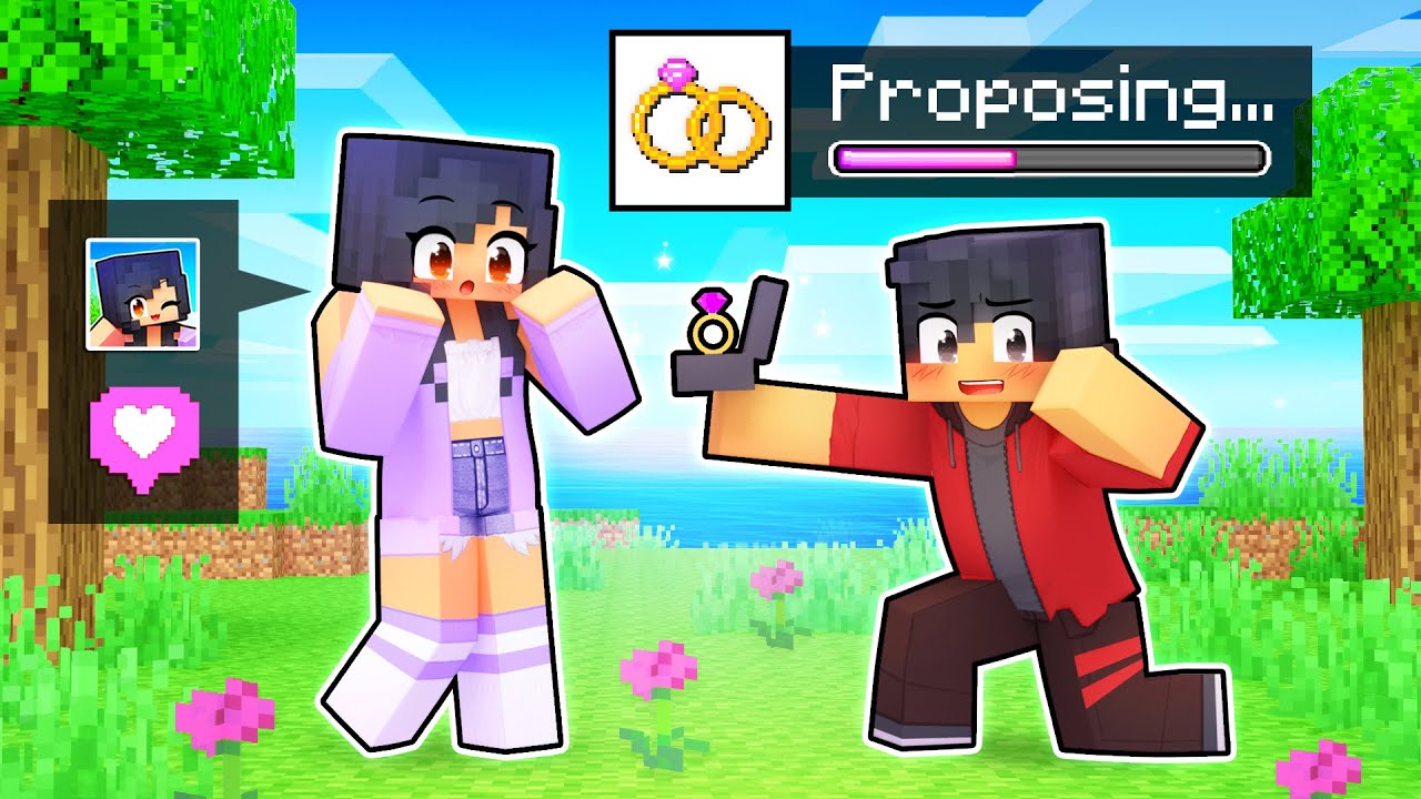 Using The PROPOSAL MOD In Minecraft! - Minecraft videos