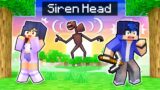 We ESCAPE From SIREN HEAD In Minecraft!