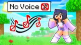 Aphmau Has NO VOICE In Minecraft!