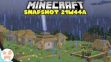 DEEPER CAVES, BETTER WEATHER, NEW LAUNCHER, + MORE! | Minecraft 1.18 Snapshot 21w44a