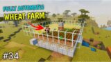 EP 34: Making Villager Wheat Farm in Minecraft 1.17 Survival Series