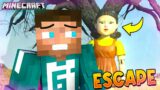 Escaping Squid Game in Minecraft