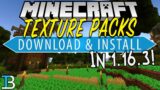 How To Download & Install Texture Packs in Minecraft 1.16.3 (Java Edition)