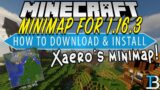 How To Download & Install a Minimap in Minecraft 1.16.3 (Xaero’s Minimap 1.16.3)