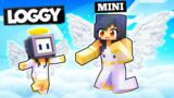 I BECAME MOTHER ANGEL AND SAVE BABY LOGGY IN HEAVEN MINECRAFT | Chapati Hindustani Gamer | Minecraft