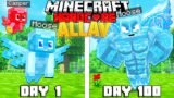 I Survived 100 Days as a ALLAY in HARDCORE Minecraft!