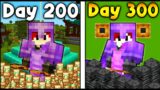 I Survived 300 Days In Hardcore Minecraft (Hindi)