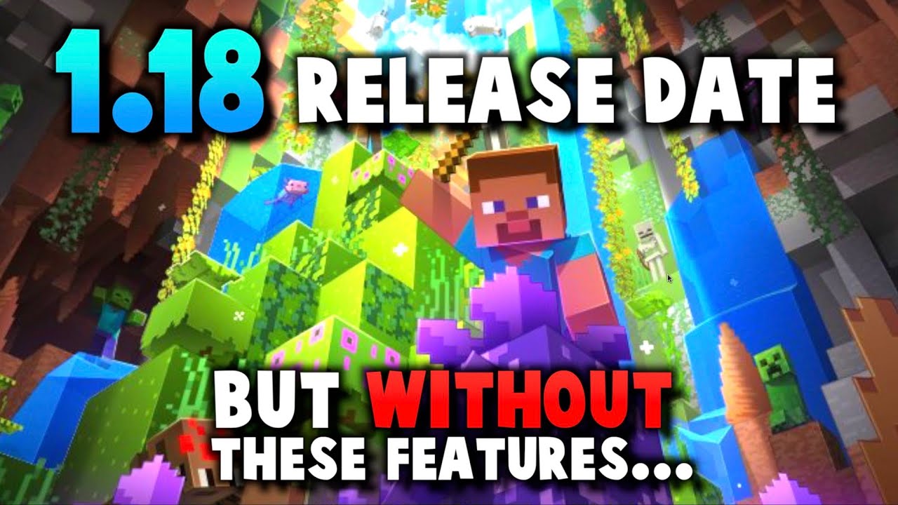 Minecraft 1.18 Release Date CONFIRMED! - Minecraft videos