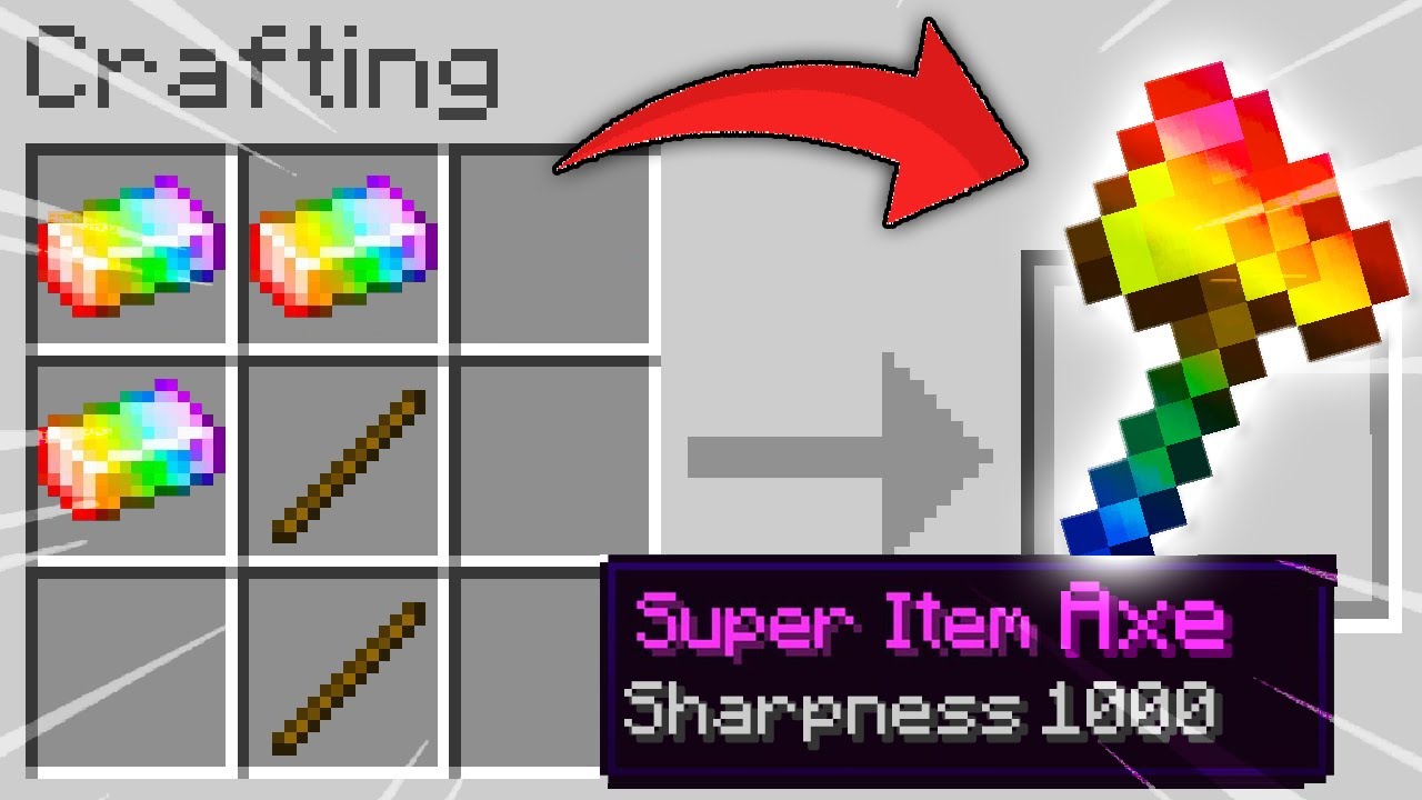 Minecraft, But Every Item is Super OP... - Minecraft videos