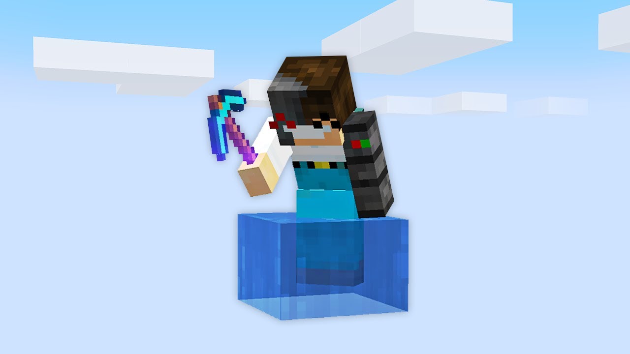 Minecraft, But It's Only 1 Water Block... - Minecraft videos
