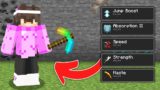 Minecraft, But Mining Ores Gives You OP Effects… #shorts