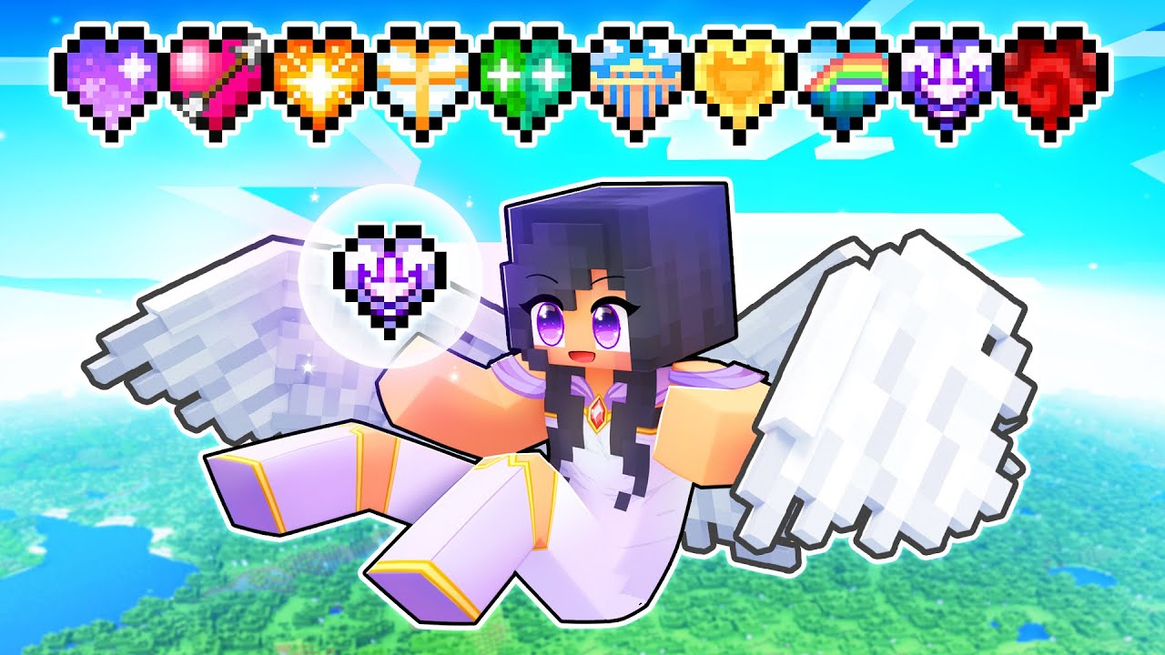 Minecraft But There Are Custom GODDESS Hearts! - Minecraft Videos