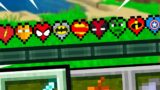 Minecraft But There Are Superhero Hearts