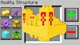 Minecraft But You Can Modify Structures