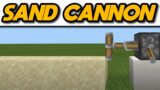 Minecraft Working Sand Cannon #Shorts