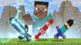 Minecraft but there's Custom Swords