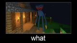 Minecraft wait what meme part 144 (realistic huggy wuggy)