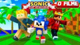 SOBREVIVI 100 DIAS NO MUNDO DO SONIC NO MINECRAFT