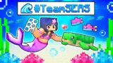Saving The OCEAN With #TeamSEAS In Minecraft!