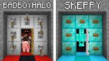 Skeppy Vs BadBoyHalo CURSED ROOM Build Battle – Minecraft
